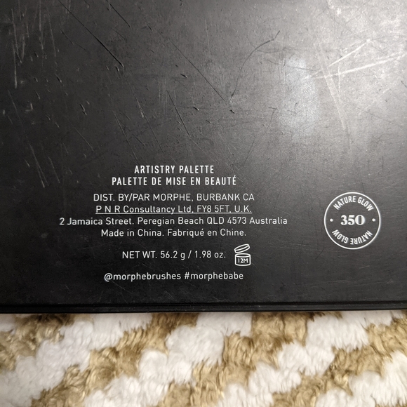 Like new only used a couple of times, Morphe Nature Glow 350 Palate - Picture 3 of 3